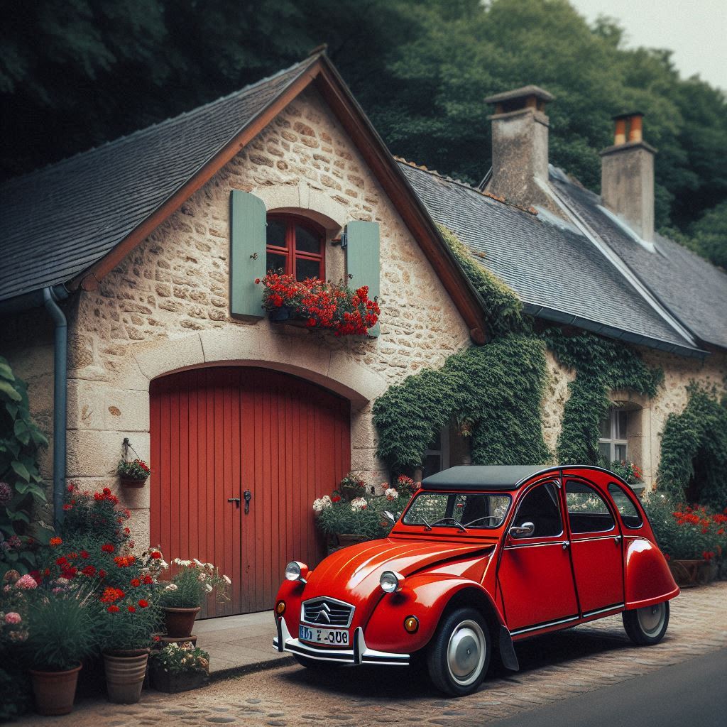 Red Citroen | Citroen Bristol | Chandler Motor Company